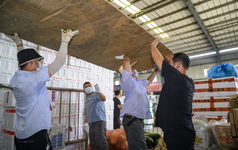 迎考，“蔬菜人”一步一腳印 （蔬菜市場(chǎng)創(chuàng)建持續(xù)推進(jìn)系列）